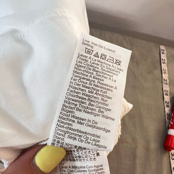 J crew NWT 9" Frankie bermuda chino short in white size 6 - Picture 9 of 10